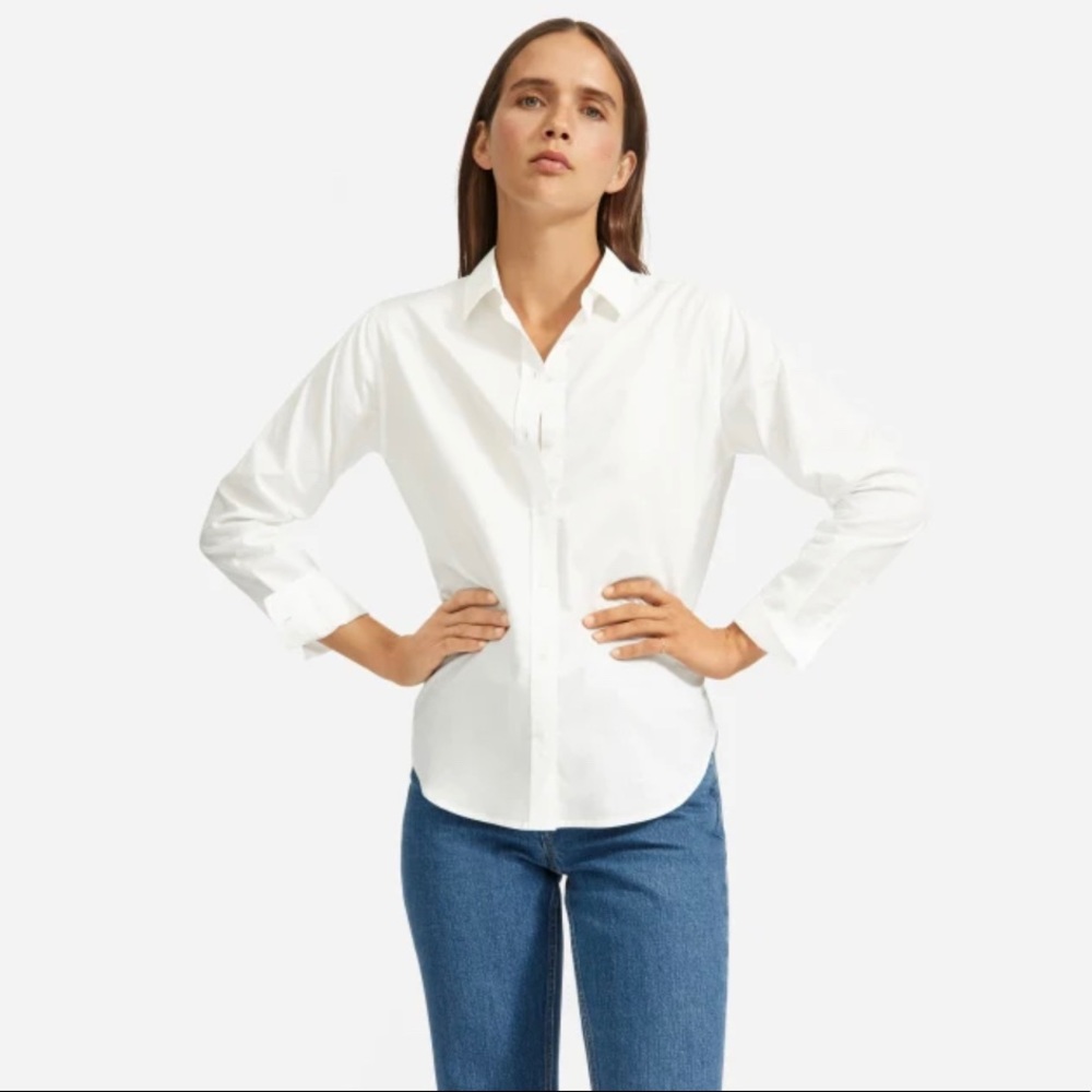 The Silky Cotton Relaxed Shirt